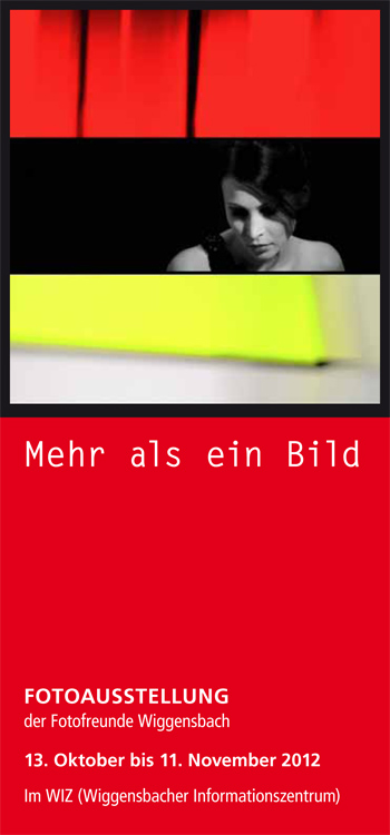 Ausstellung 2012 – Flyer Vorderseite