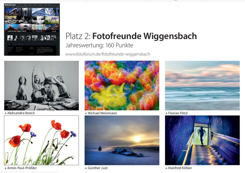 Erfolg beim Fotoforum Award 2021